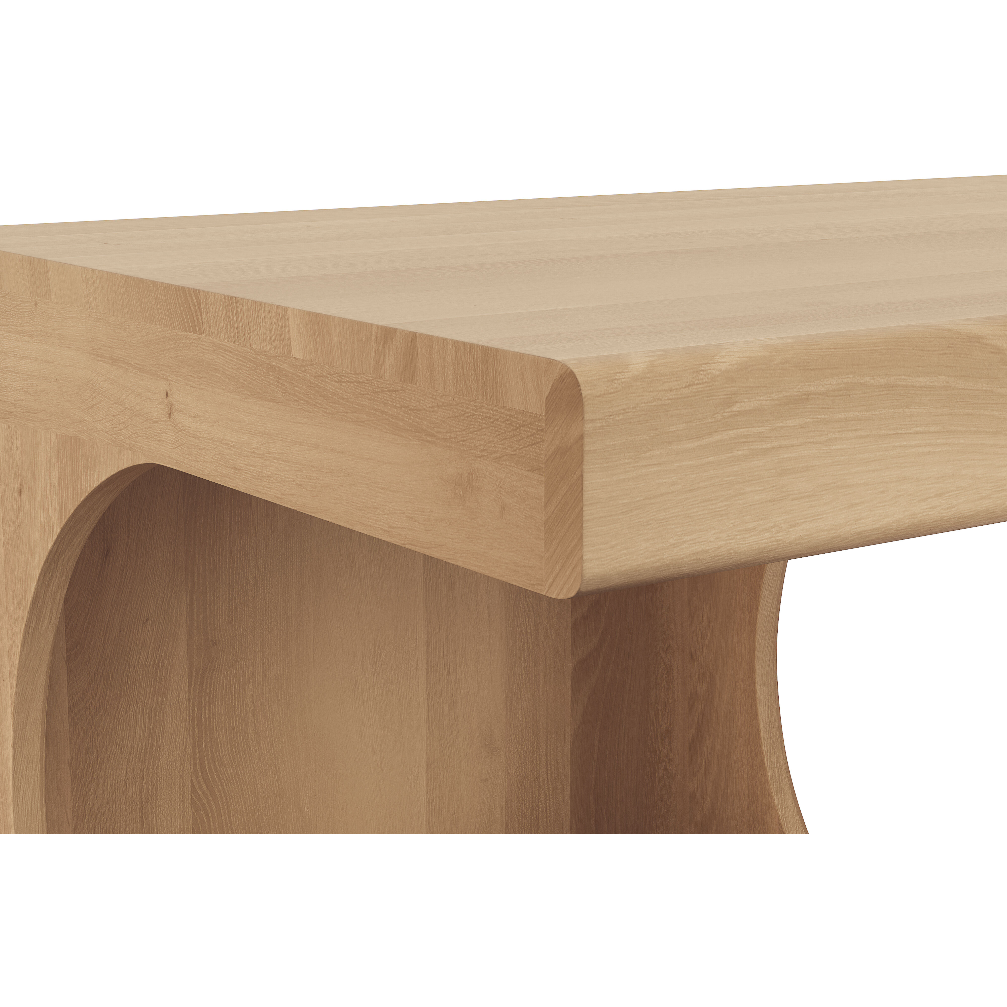 Catrine 60 X 18 inch Rustic Oak Desk